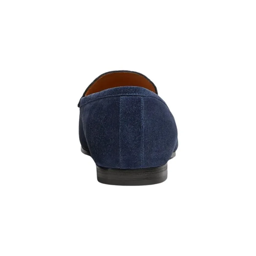 Gucci Suede Loafer, Blue